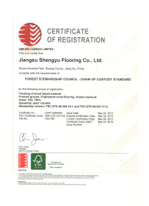 FSC-CERTIFICATE